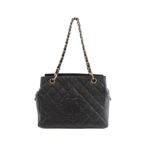 Chanel Shopping Black Leather shoulder - Picture 1 of 10